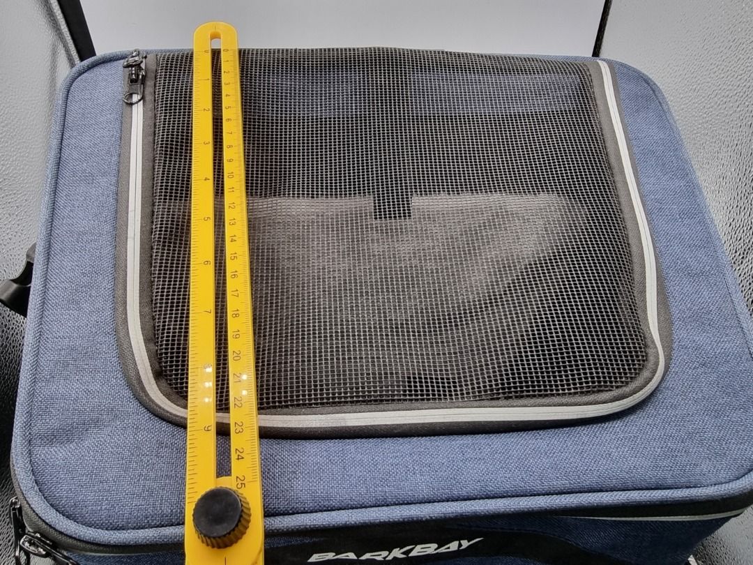 BARKBAY Dog Bike Basket Carrier Backpack Convertible Expandable