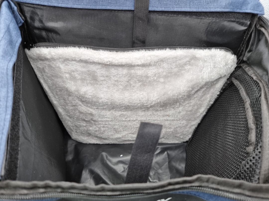 BARKBAY Dog Bike Basket Carrier Backpack Convertible Expandable