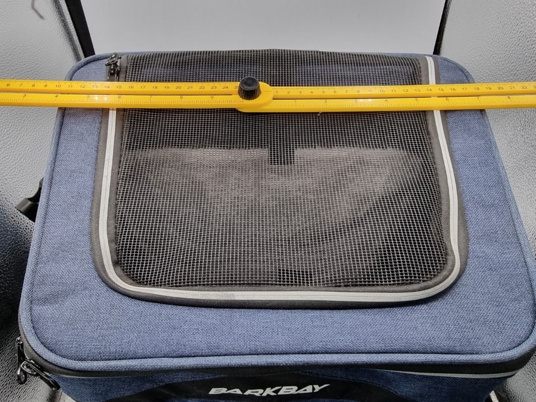 BARKBAY Dog Bike Basket Carrier Backpack Convertible Expandable