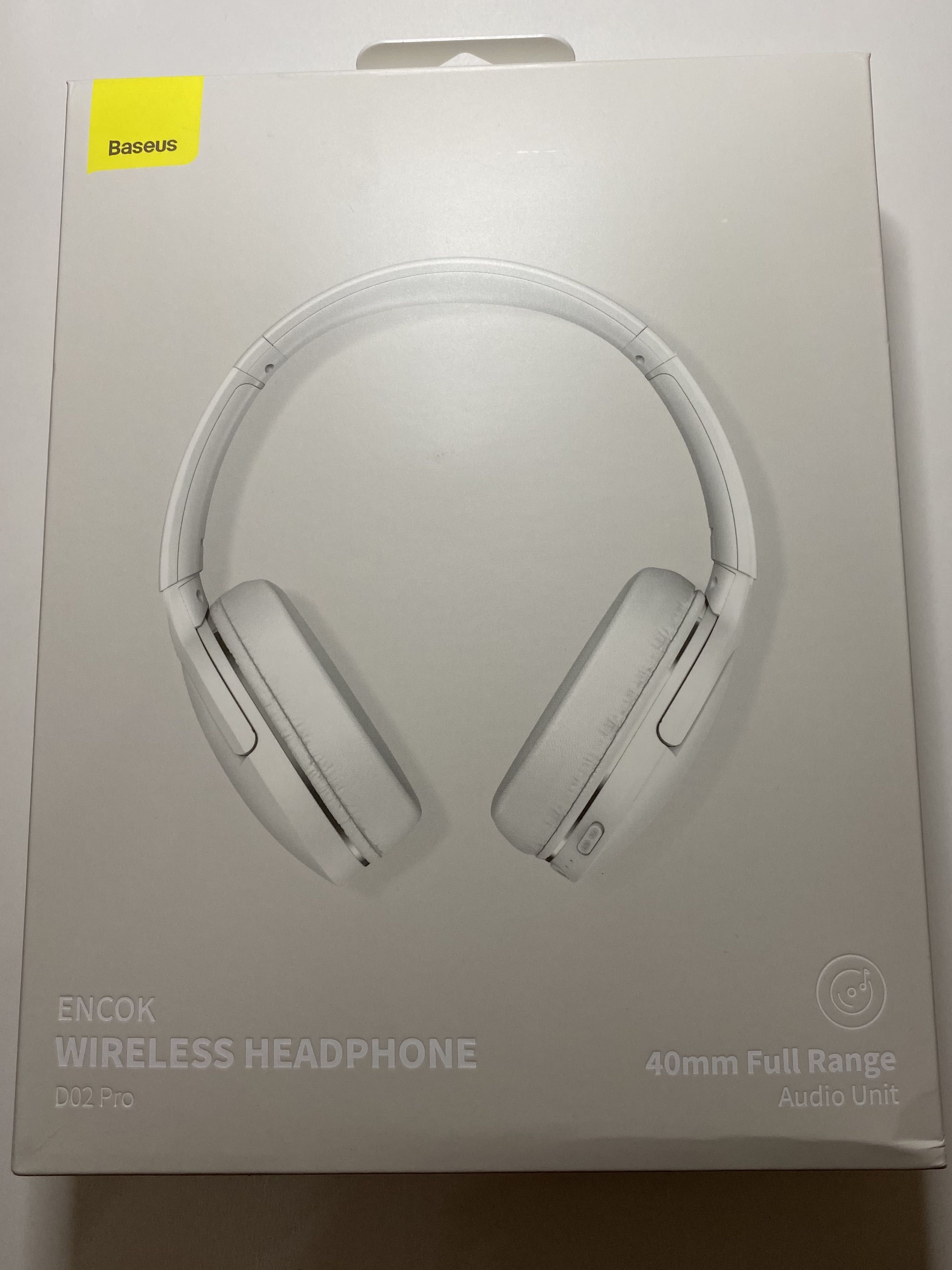 baseus wireless headphones D02 Pro white, Audio, Headphones & Headsets ...