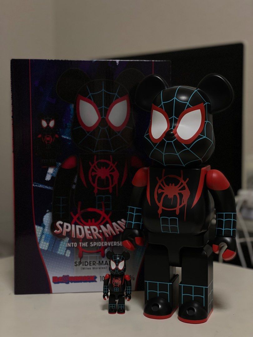 Bearbrick Spider-Man (Miles Morales) 400% & 100%