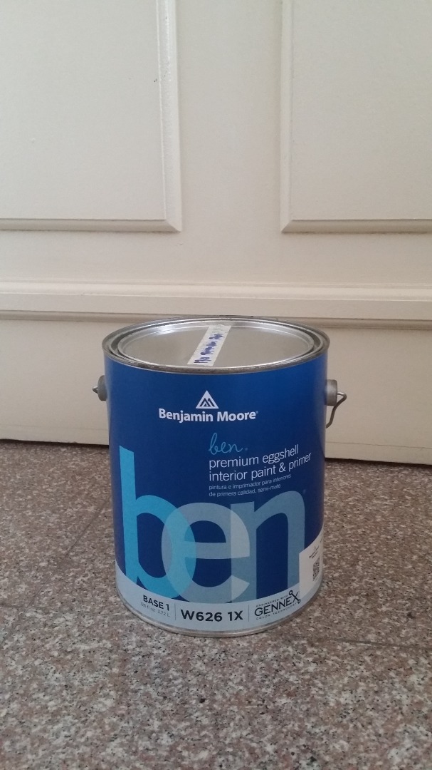 Benjamin Moore ben Interior Paint White Dove OC17, 4L (NEW