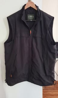 Black Half Sleeve Jacket Vest Outerwear Lightweight Size: 4XL Chinese Size, Conventional L/XL