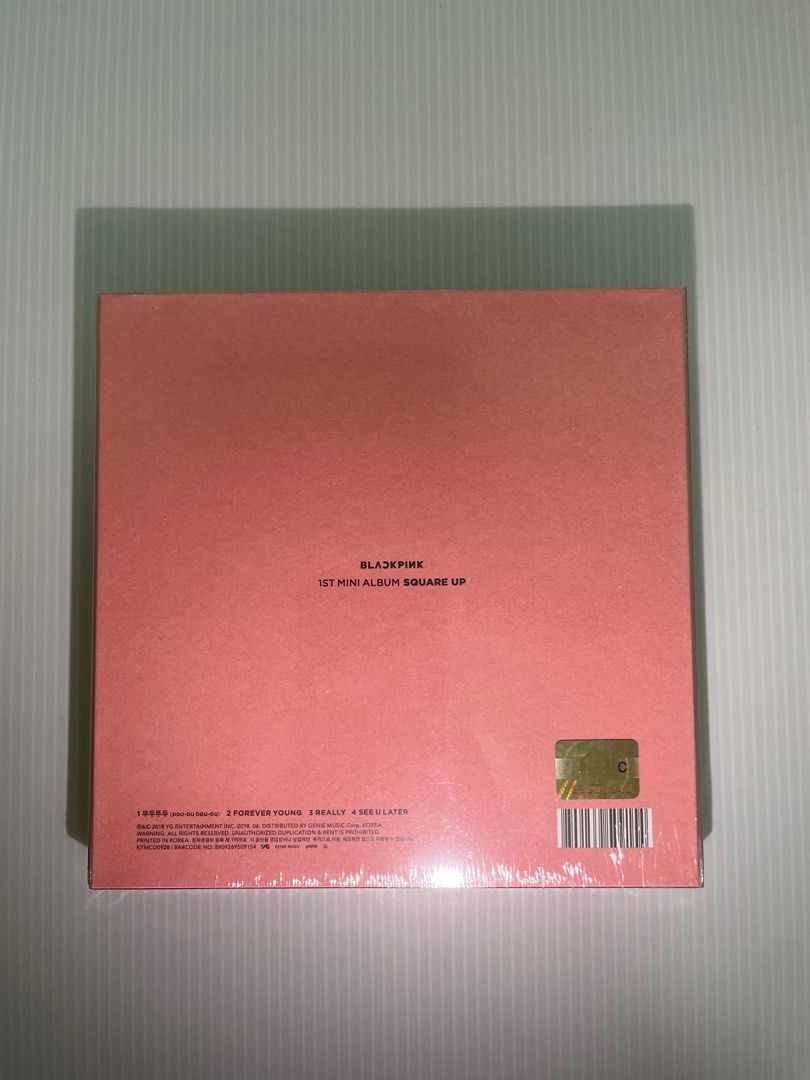 BLACKPINK - 1st mini album (Square Up), Hobbies & Toys, Memorabilia