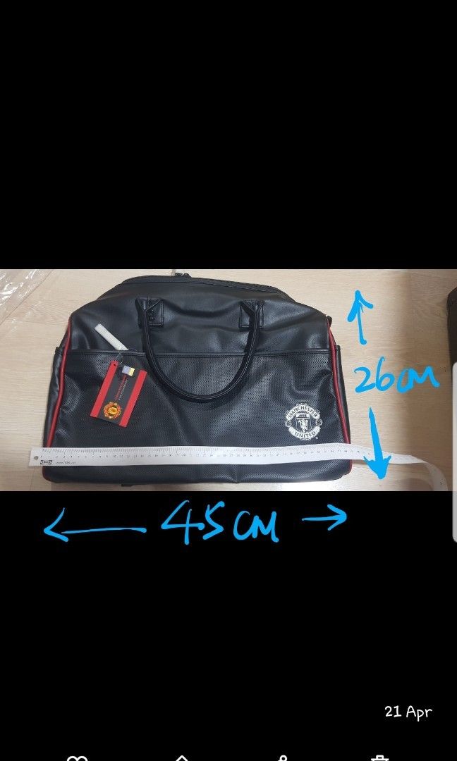 BN Manchester United Duffle Bag, Luxury, Bags Wallets on Carousell
