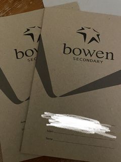 bowen a5 exercise book