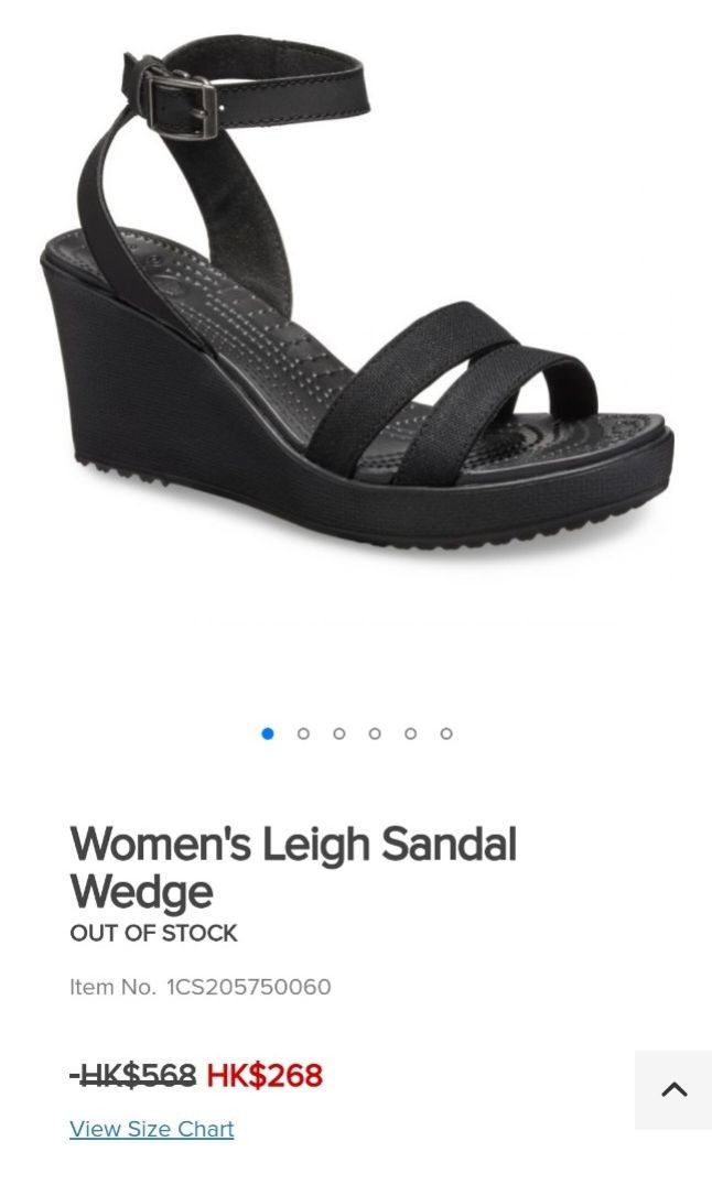 BRAND NEW Crocs Women s Leigh Sandal Wedge