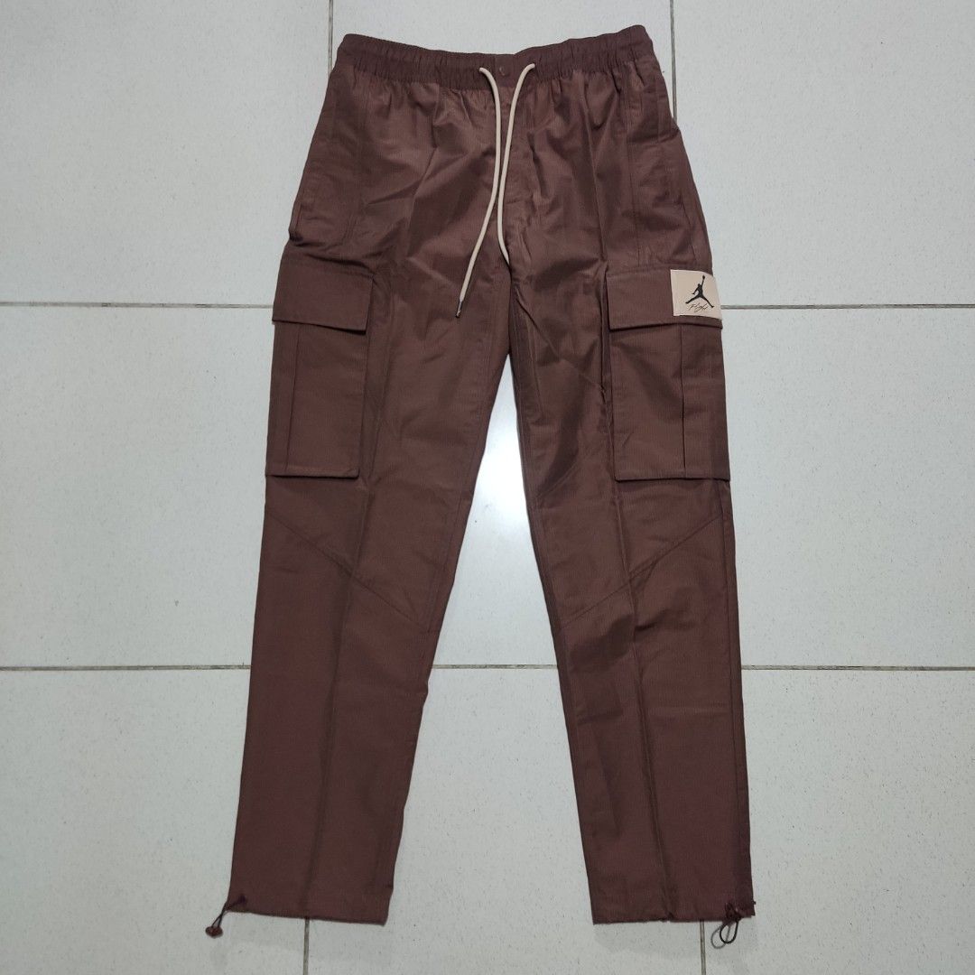 Jordan Statement utility cargo trousers in brown | ASOS