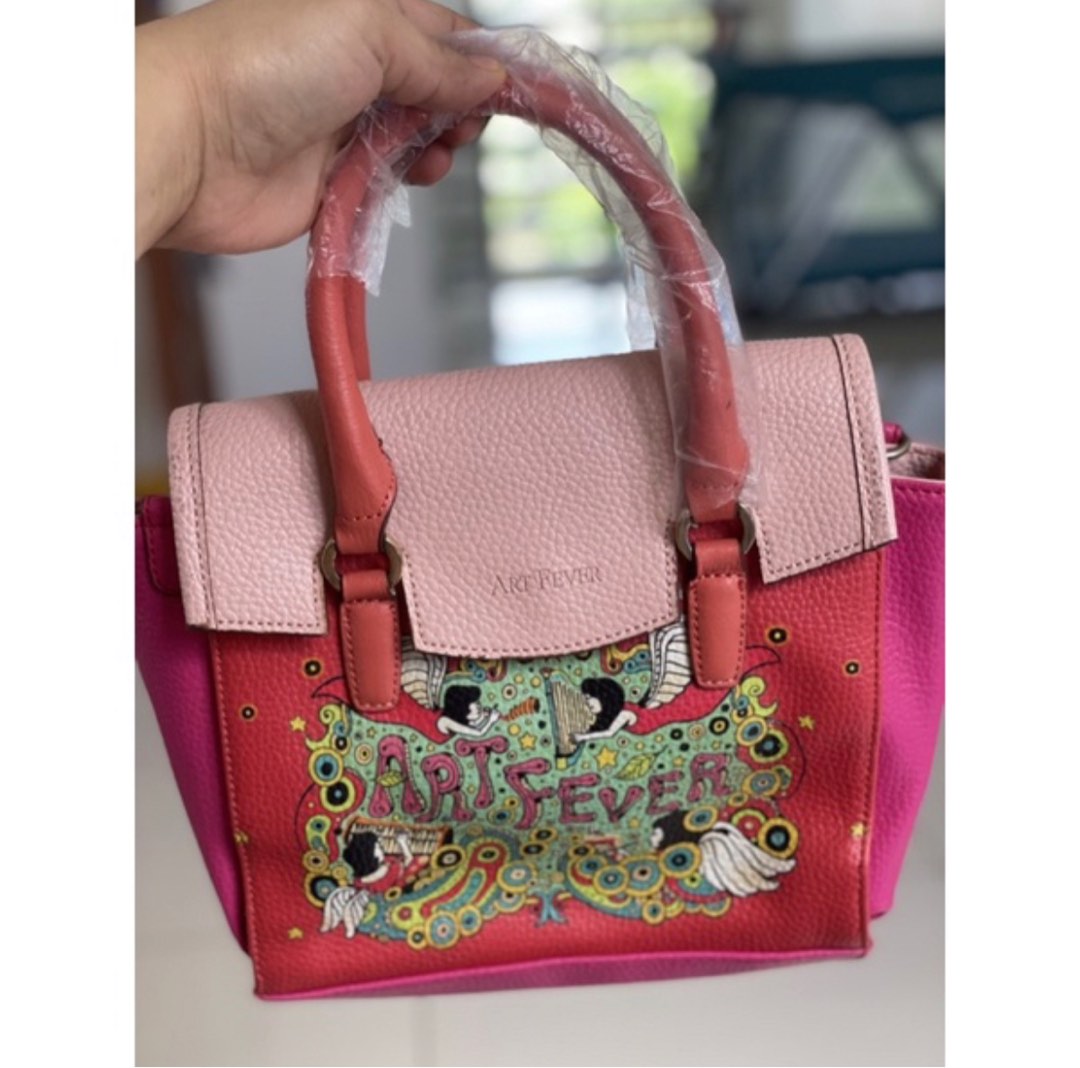 BRERA ART FEVER TWO WAY BAG, Women's Fashion, Bags & Wallets, Shoulder Bags  on Carousell