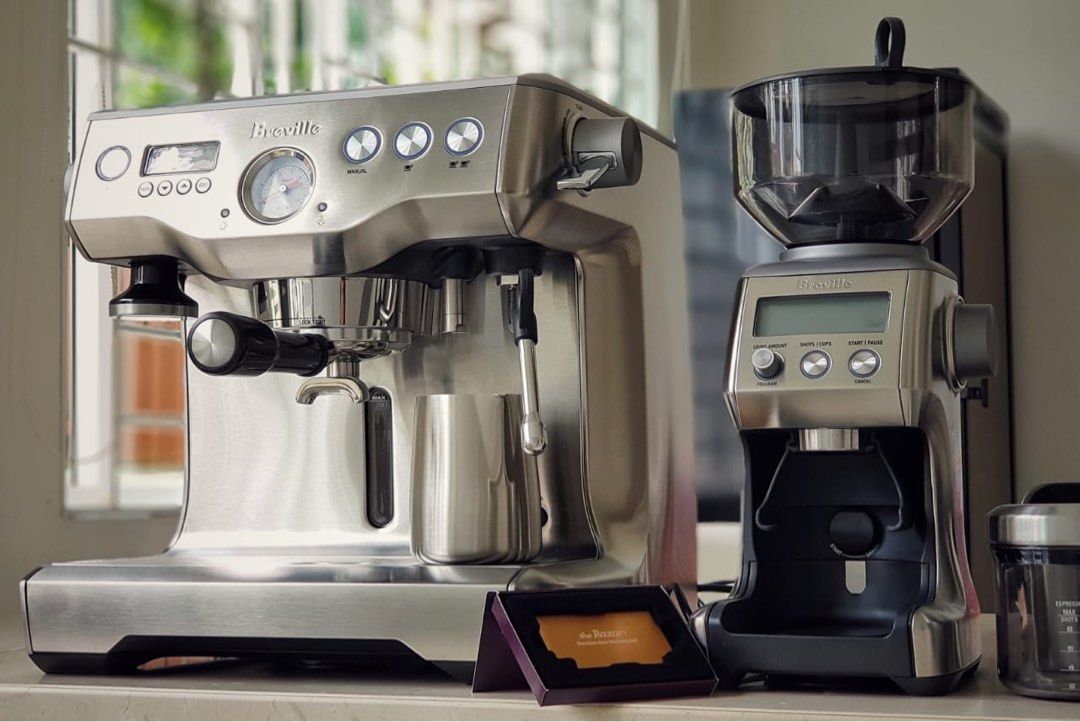 Breville Dynamic Duo Machine And Grinder Package lupon.gov.ph