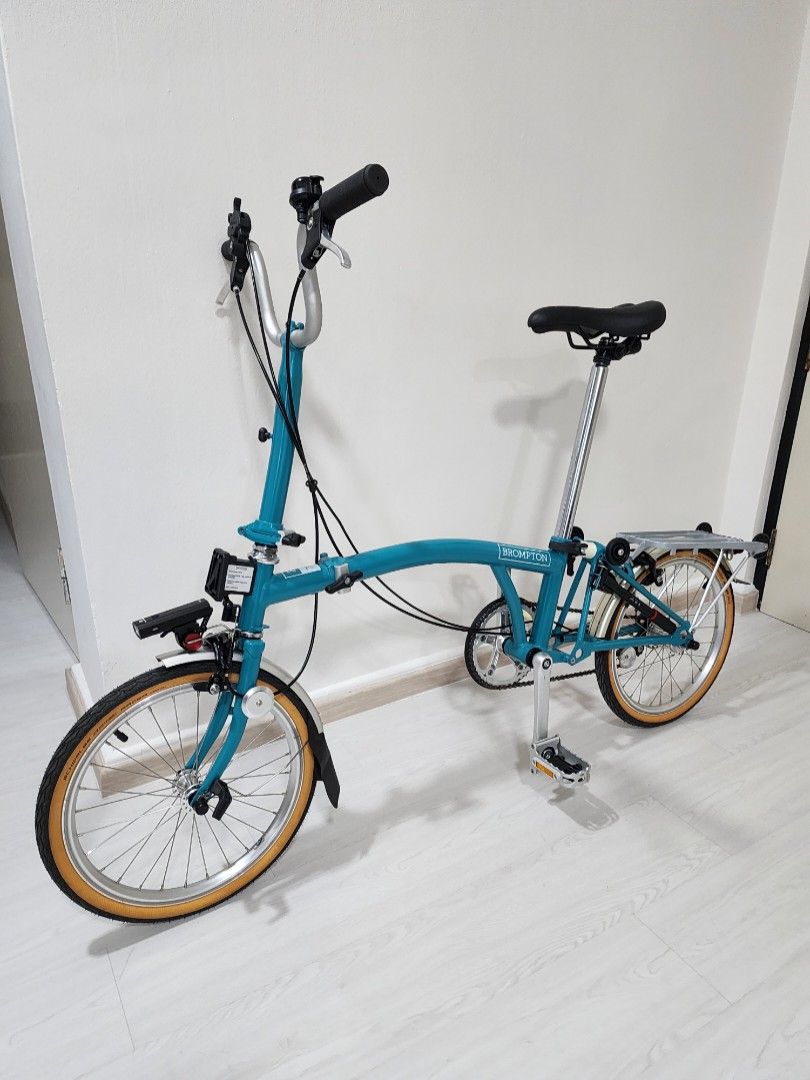 Brompton b75 water hot sale blue