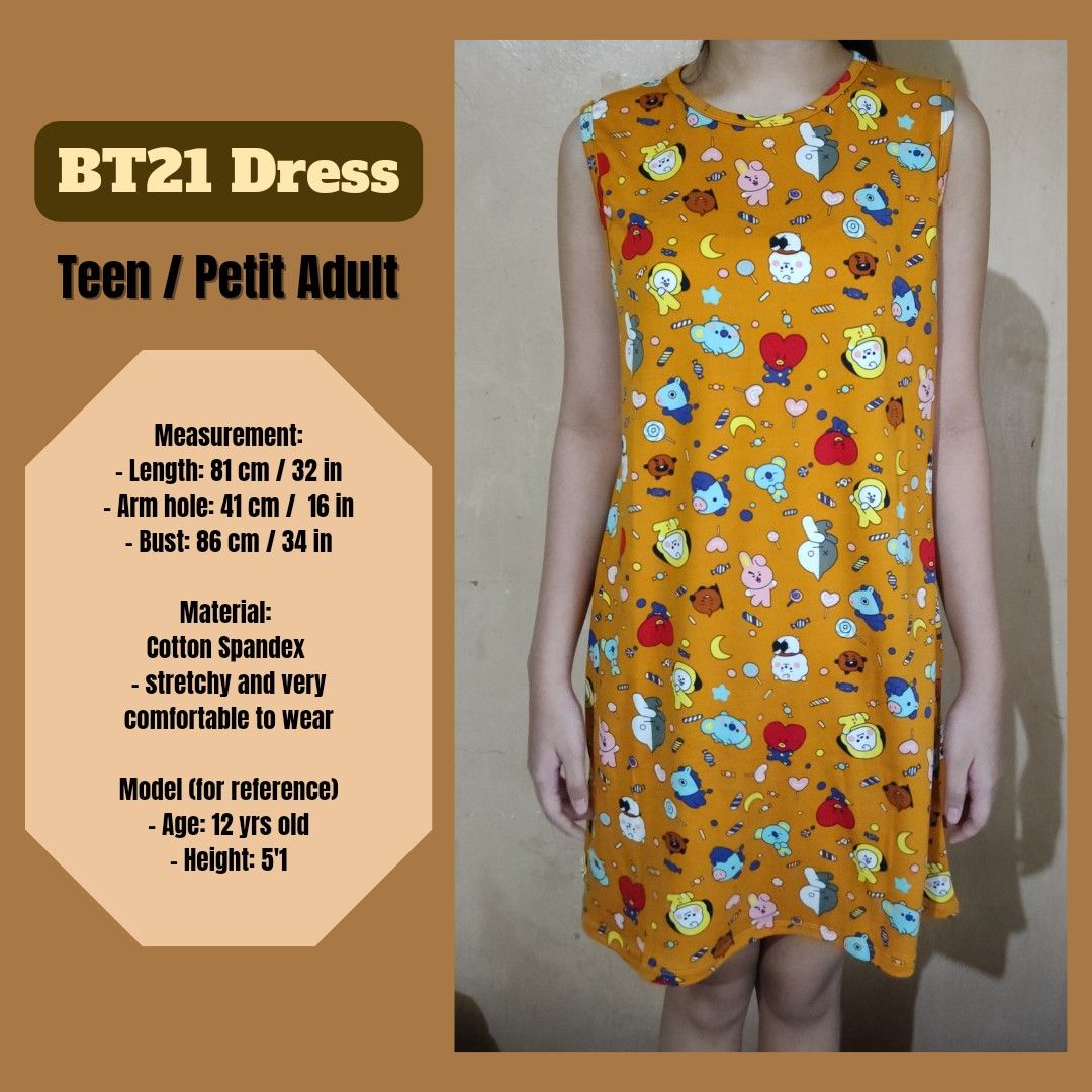 Bt21 best sale pajama dress