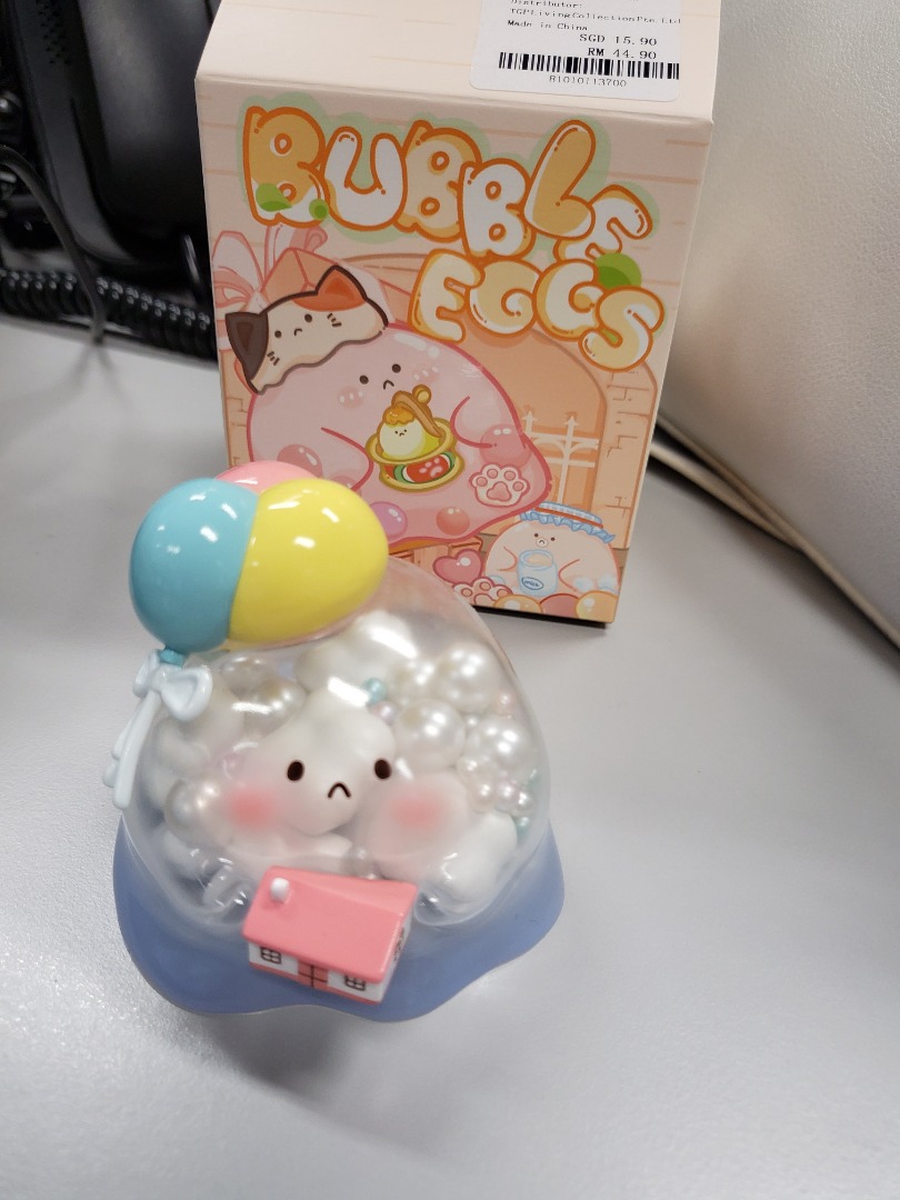Bubble Eggs Figurine, Hobbies & Toys, Toys & Games on Carousell