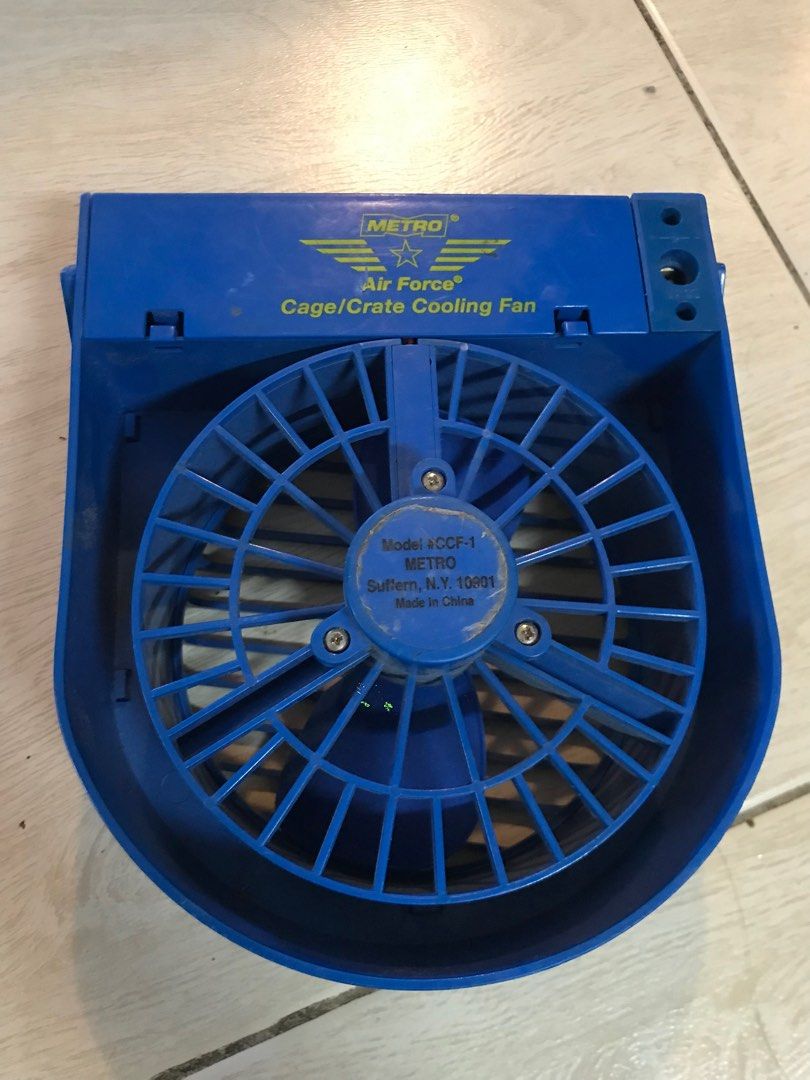 Cage / crate cooling fan, Pet Supplies, Homes & Other Pet Accessories on Carousell