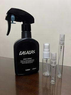Calacas Body Spray (now Zesty) by Lush Decant / Takal