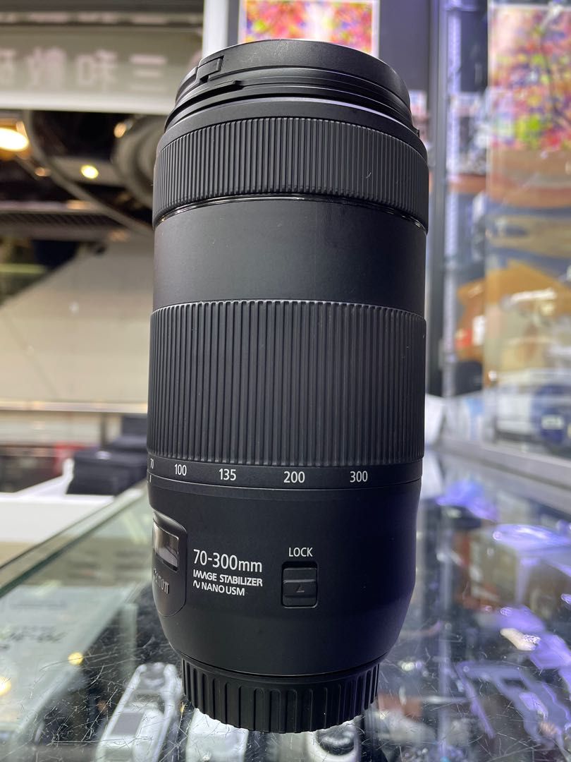 CANON EF 70-300 mm 70-300mm F4-5.6 IS II USM 齊盒超新淨, 攝影器材