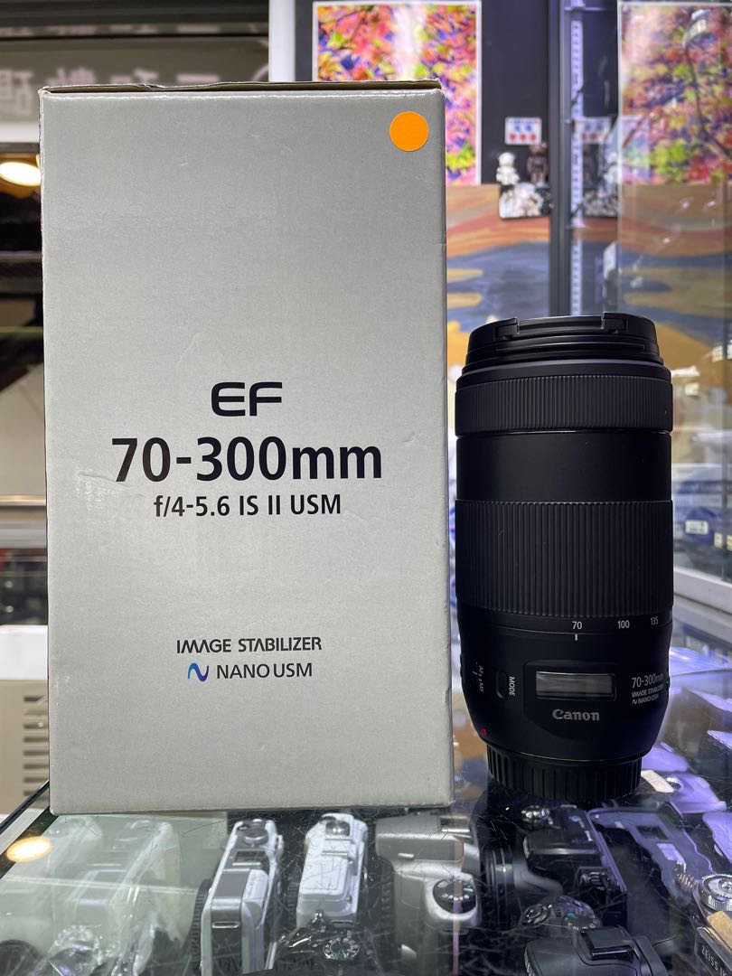 CANON EF 70-300 mm 70-300mm F4-5.6 IS II USM 齊盒超新淨