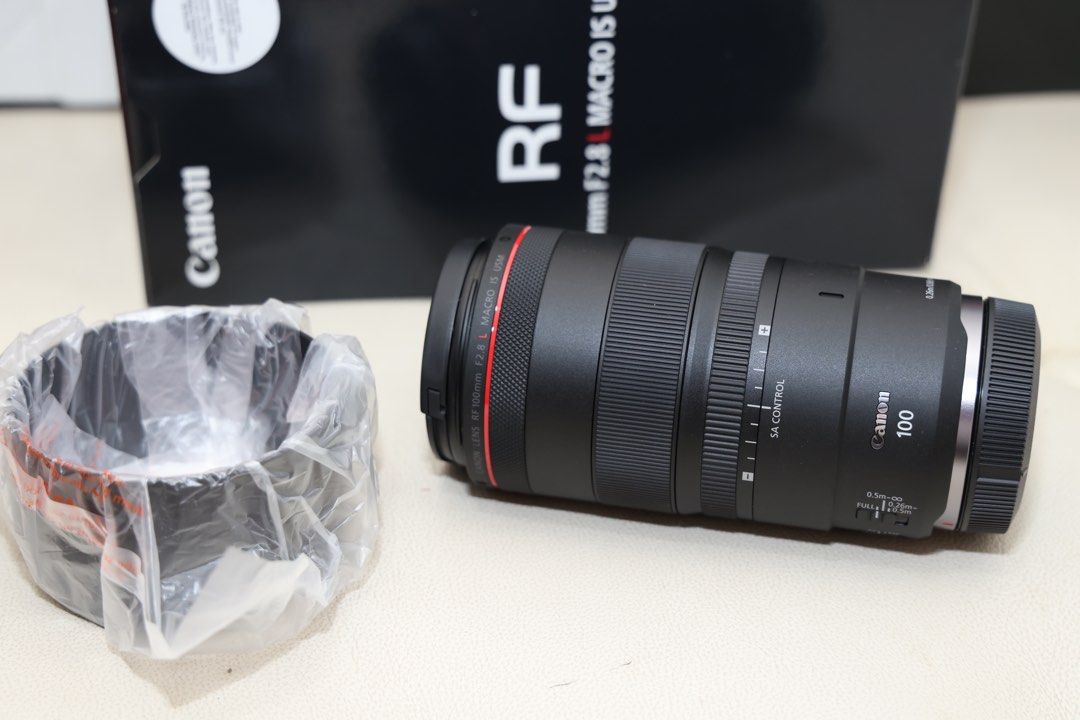 Canon RF 100mm 2.8L is lens macro (Category: Lens & Kits) located in Quezon City. Submitted by francisresu (Listing ID 1200022341, Image 3). Description: Canon rf 100 2.8L is usm lens Srp- 95k My price - 75k php Non nego! Trade offers are welcome Purchased sa camerahaus Aug 2022 purchased Complete box / receipt / pouch / hood Good as new Pm if interested Meycauayan bulacan area Quezon city timog area schooldays 8-9am Shipping via lalamove / LBC .