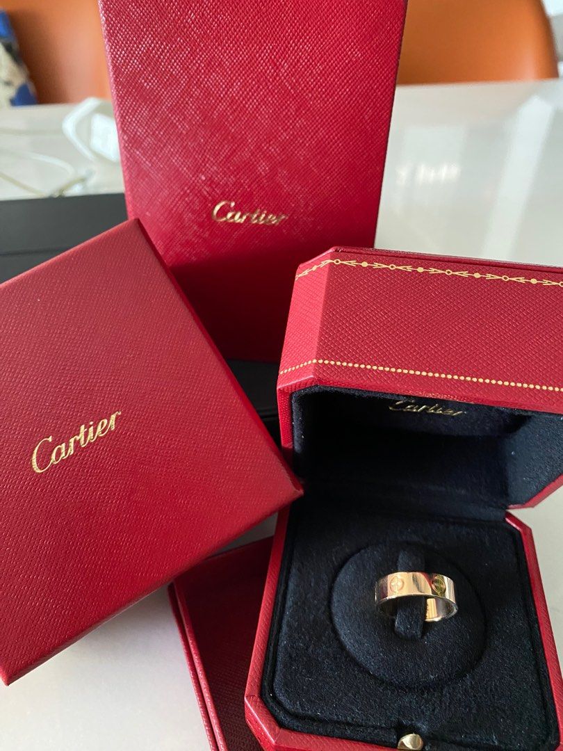 Cartier ring resale online