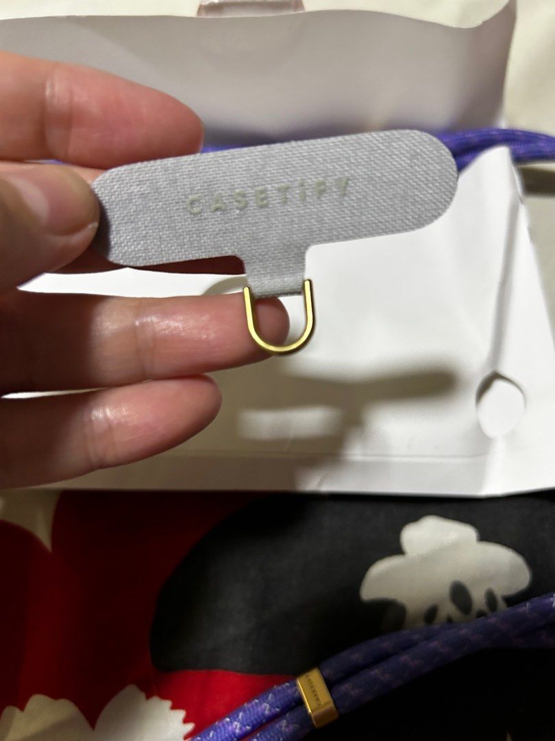 Casetify Rope Phone Strap - Peri Purple Reflective