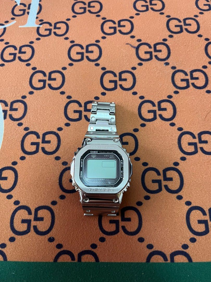 Gshock metal watch casio G SHOCK full metal watch GMWB5000D1