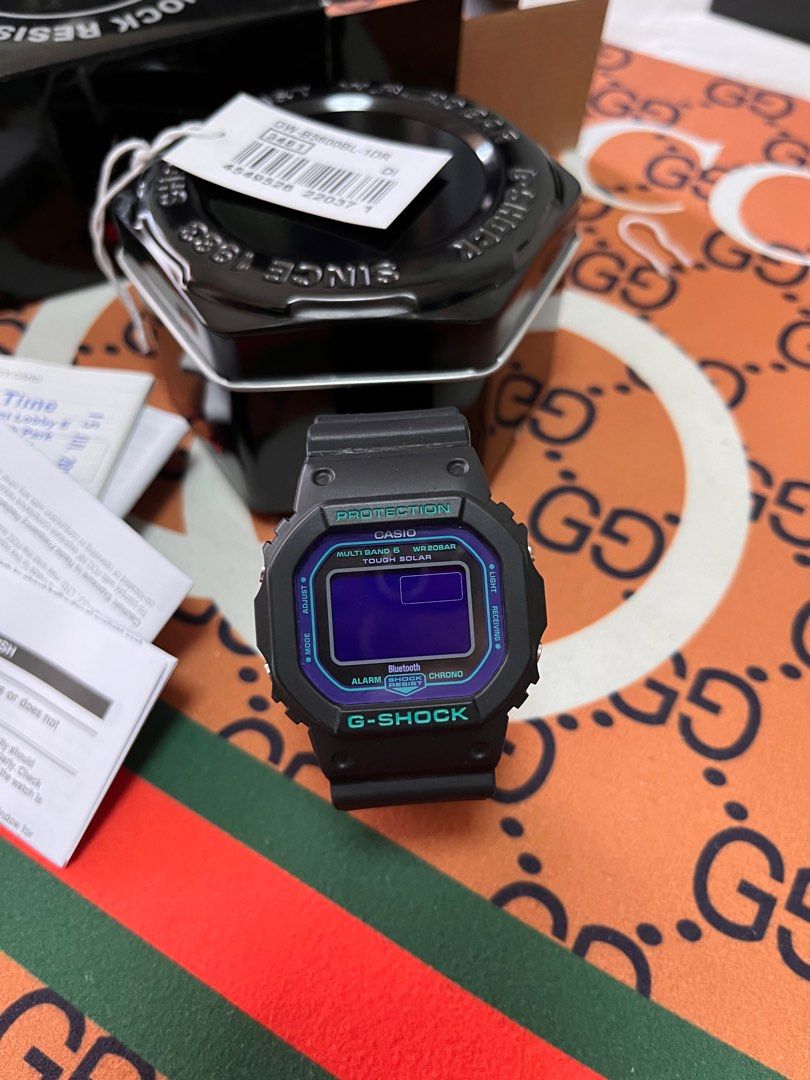 Casio joker G SHOCK gwb5600bl1dr gw b56000bl 1dr watch