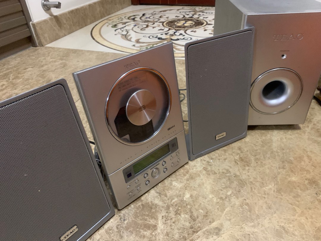 TEAC MC-DX30 CD機連低音, 音響器材, 其他音響配件及設備- Carousell