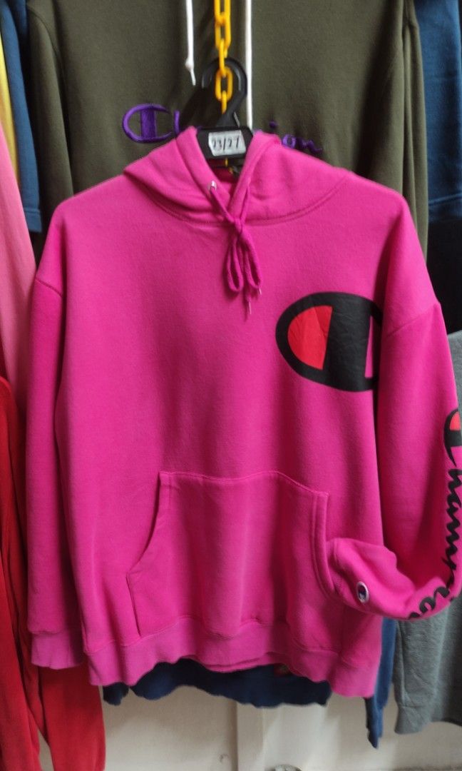 Champion Hoodies Hot Pink