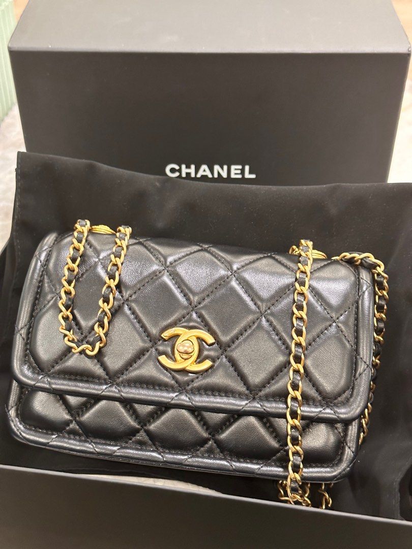 Chanel button bag cheap