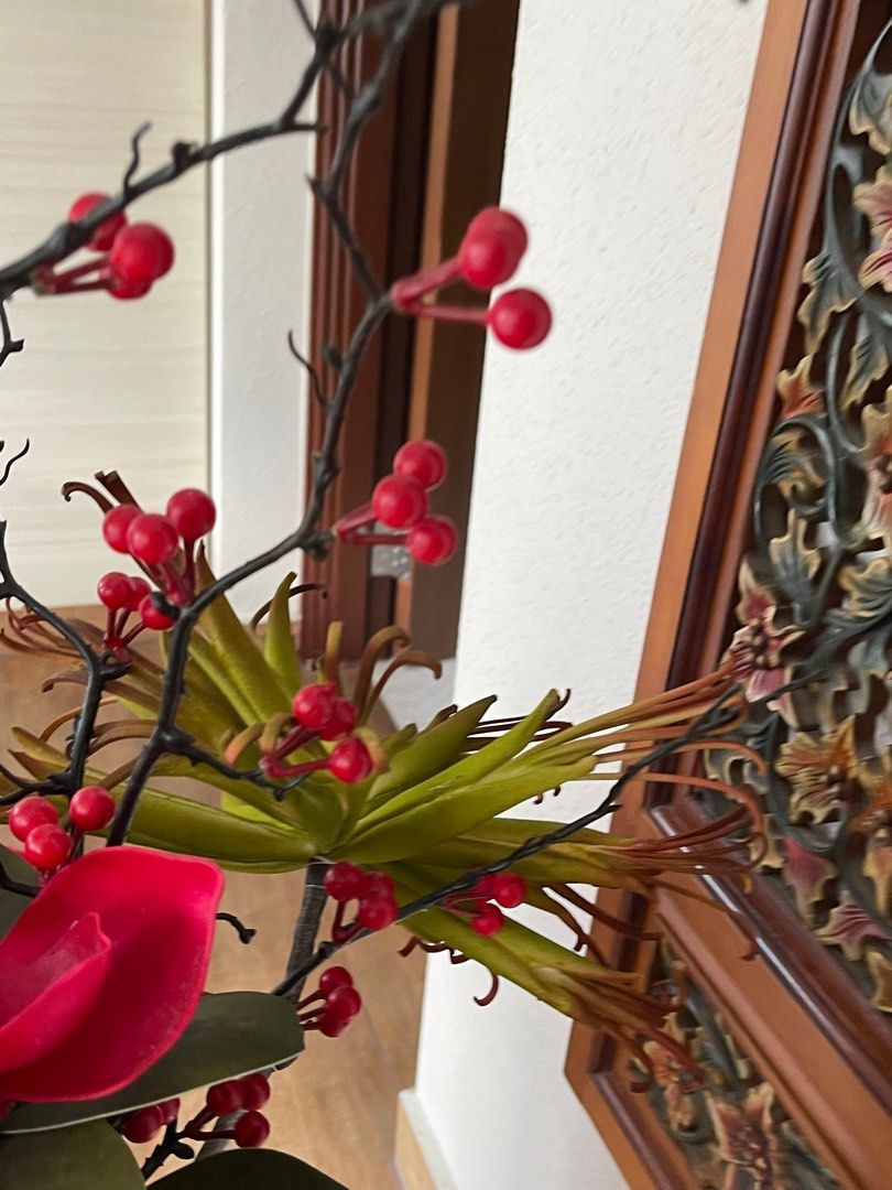 chinese new year artificial flowers