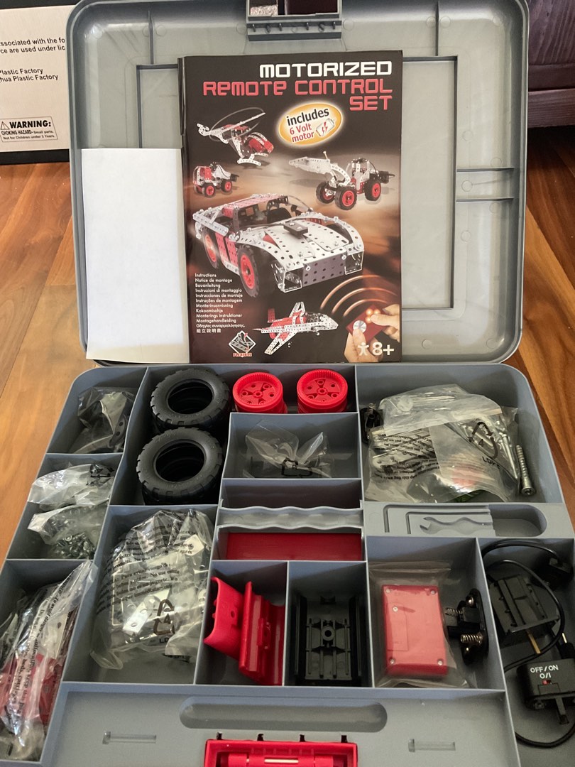 motorised meccano set