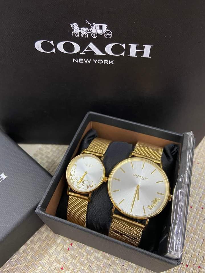 Coach Couple Watch Women s Fashion Watches Accessories Watches on Carousell