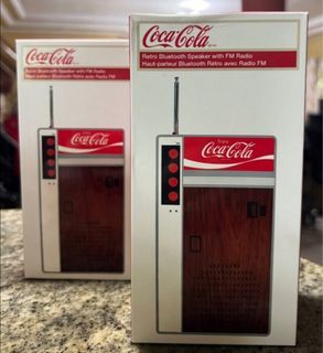 Coca Cola Retro Bluetooth Speaker with FM Radio