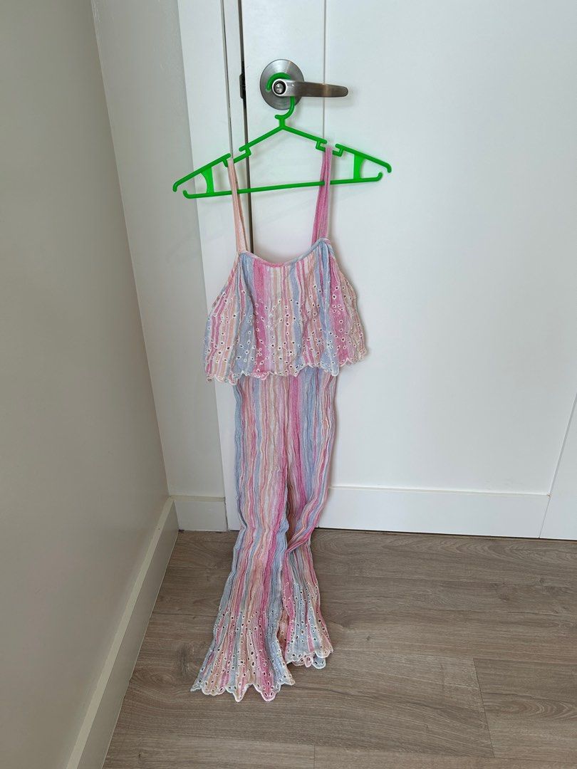 Colorful Zara Jumpsuit (Category: Jumpsuits) located in Cebu City. Submitted by beeshops (Listing ID 1200015648, Image 1). Description: RFS: Decluttering Shipping fee to be shouldered by buyer .