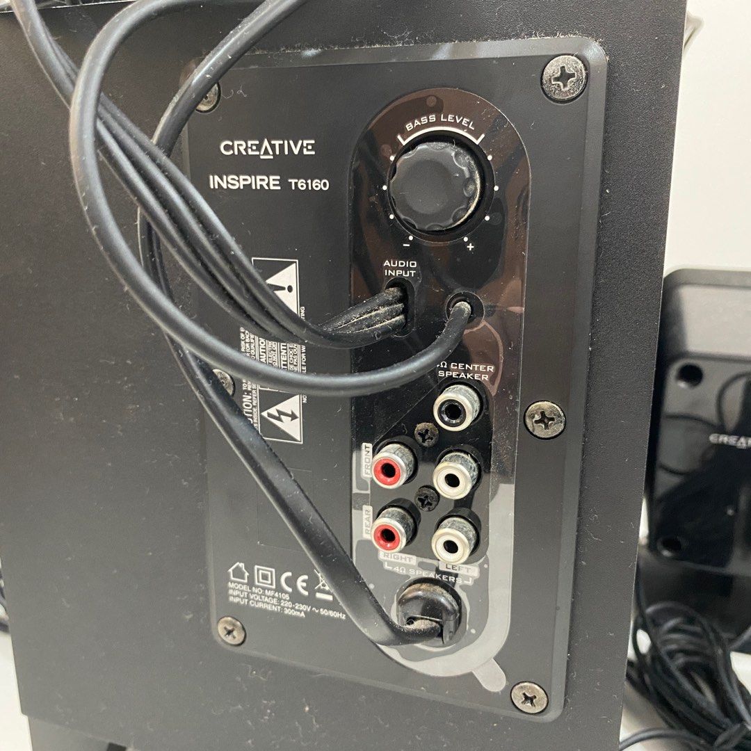 Creative inspire T6160 5.1 surround sound Multimedia Speaker system