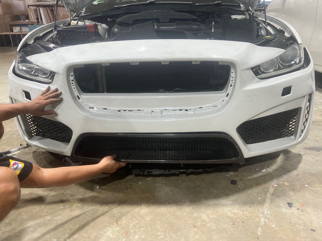 Jaguar xe front bumper replacement sale