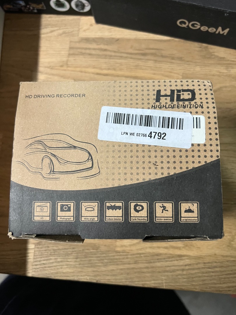 Dash Cam for Cars with 32GB Card SSONTONG Dual Dashboard Camera Front