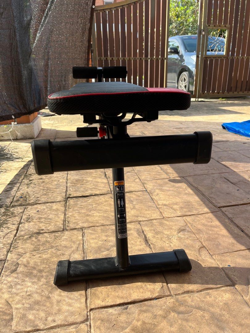 Decathlon Gym Bench 500-domyos, Sports Equipment, Exercise & Fitness ...