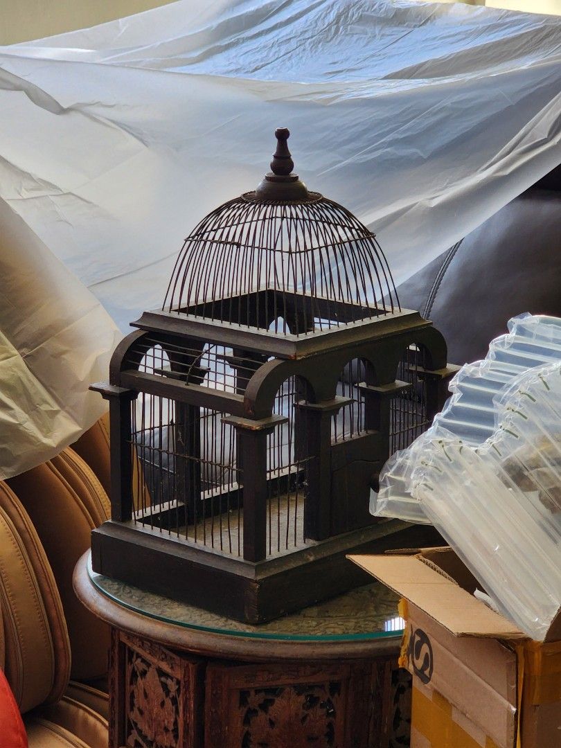 Decorative bird cage, Furniture & Home Living, Home Decor, Other Home
