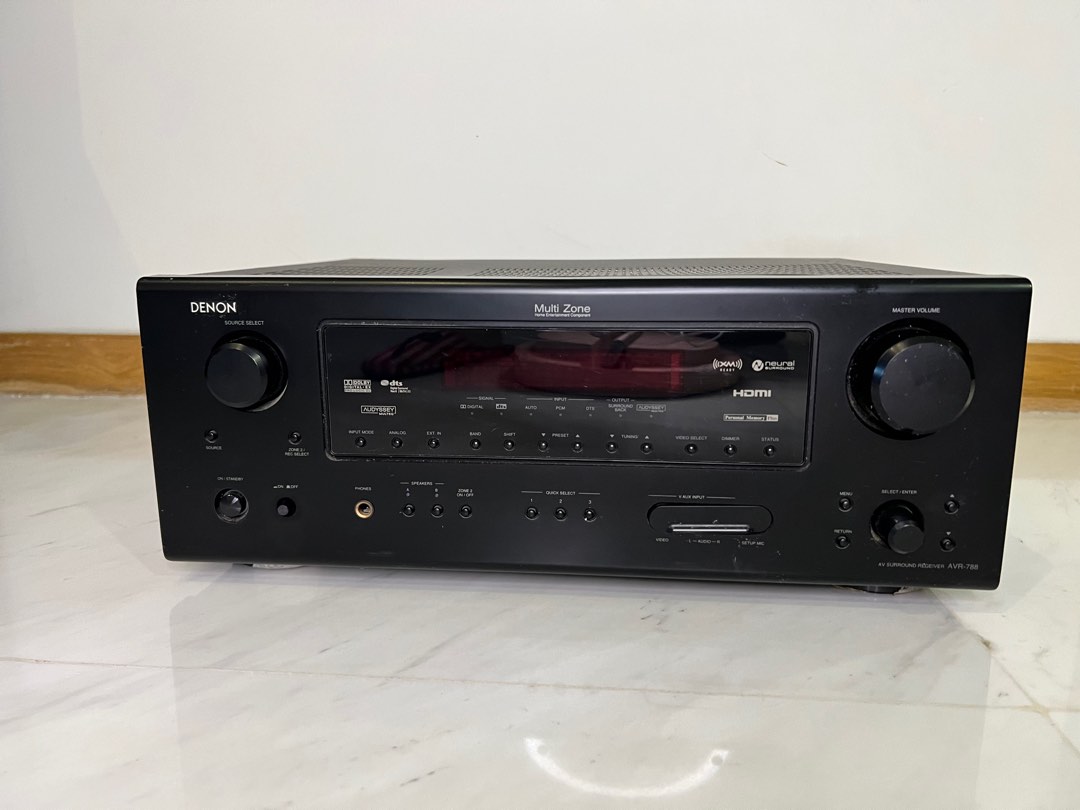 Denon AVR788 7.1 Channel 120 watt Receiver, Audio, Soundbars, Speakers