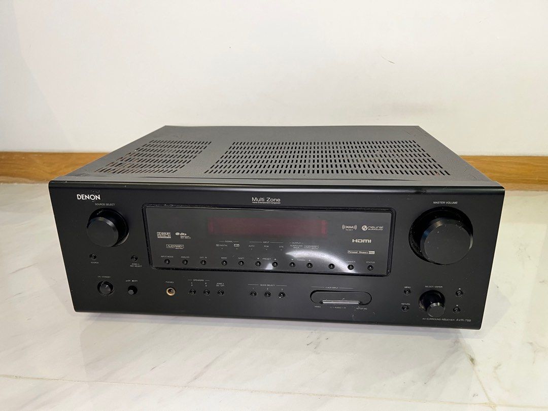 Denon AVR788 7.1 Channel 120 watt Receiver, Audio, Soundbars, Speakers