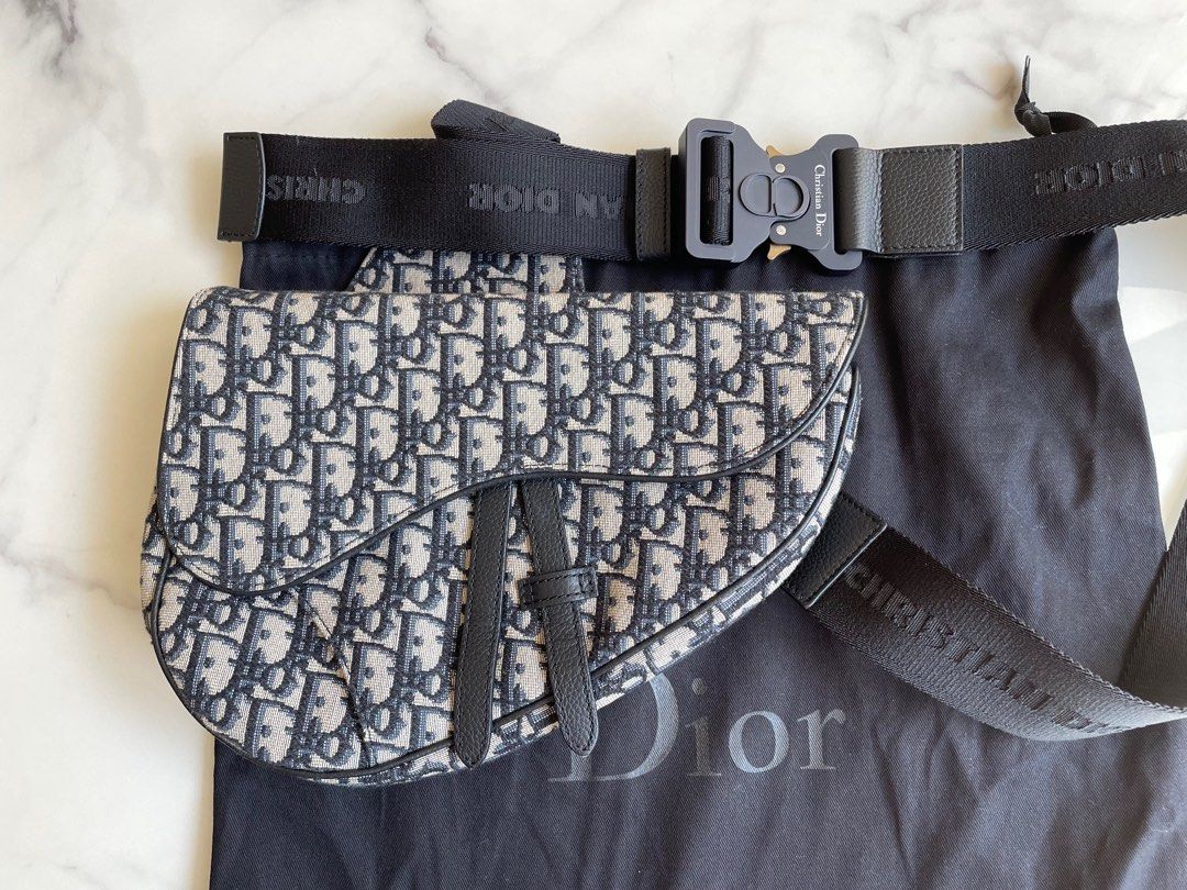 Christian dior on sale saddle bag men