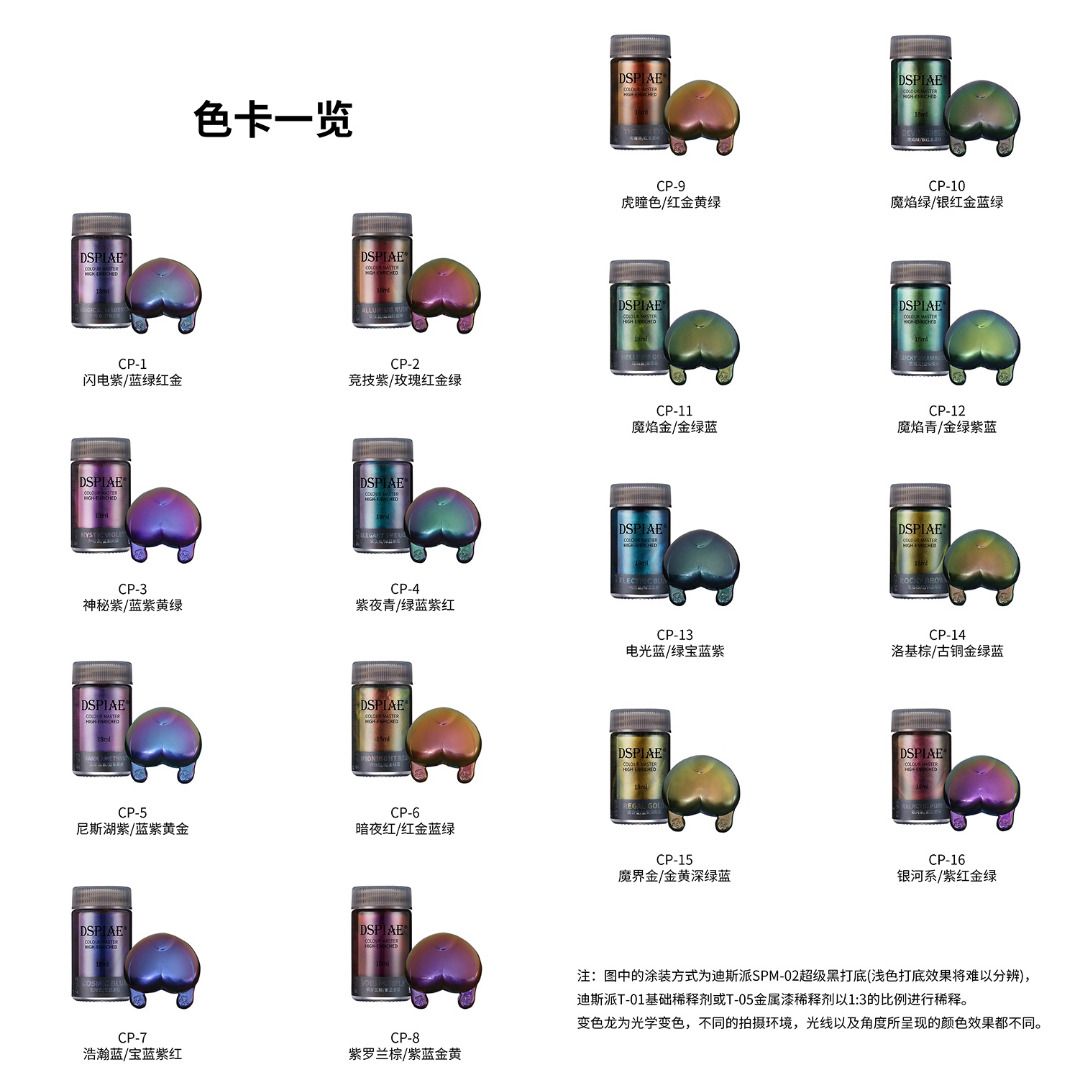 DSPIAE Chameleon Paint 18ml, Hobbies & Toys, Stationery & Craft, Craft