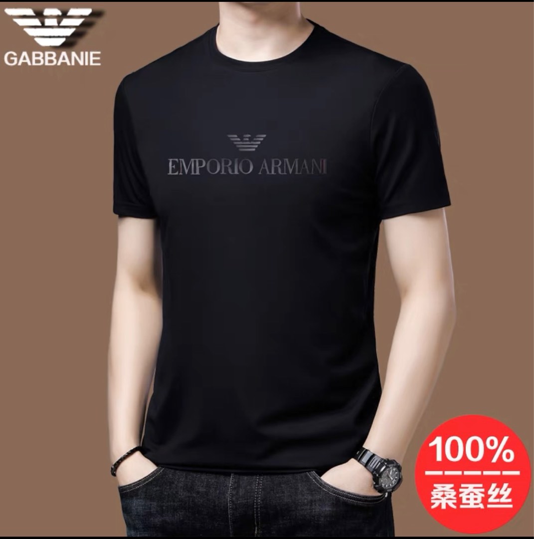 Armani mens tops on sale