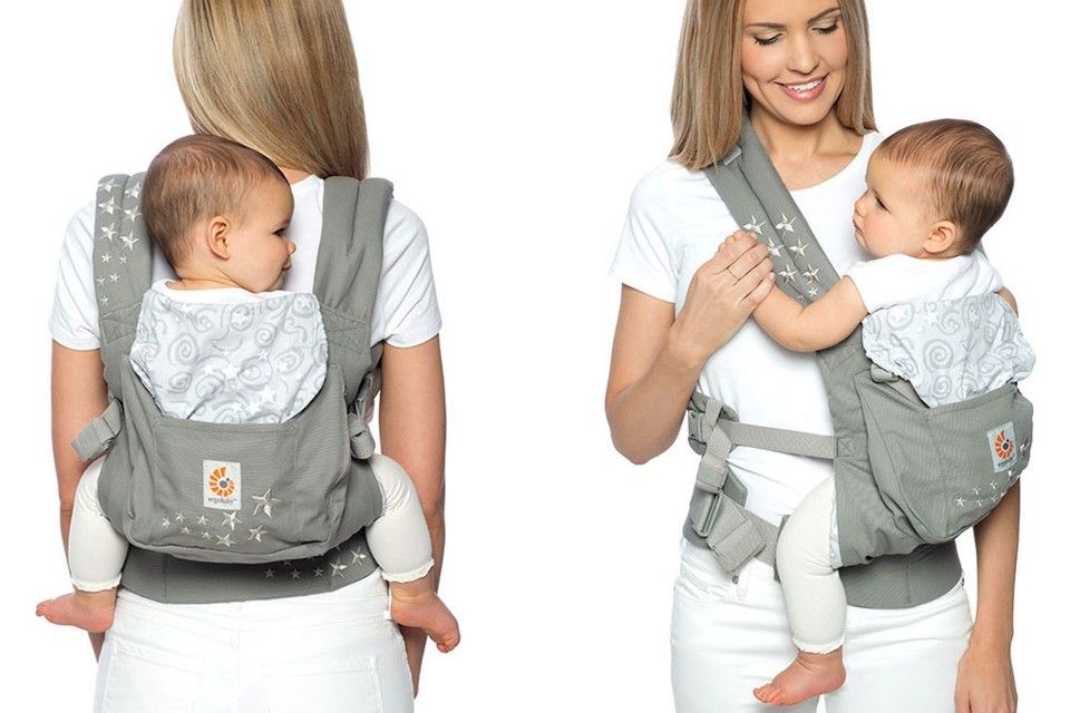 Ergobaby galaxy grey carrier Babies Kids Going Out Carriers Slings on Carousell