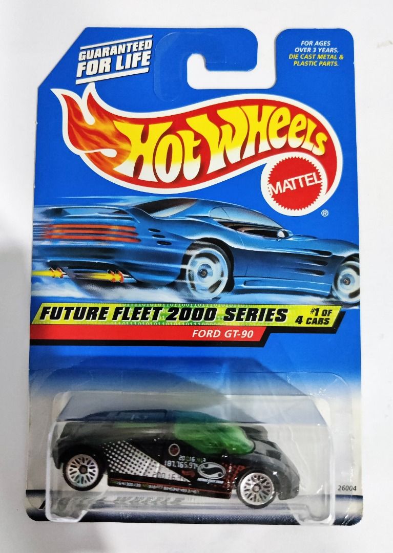 f Hot Wheels Ford GT 90 future fleet 2000 series Hobbies Toys