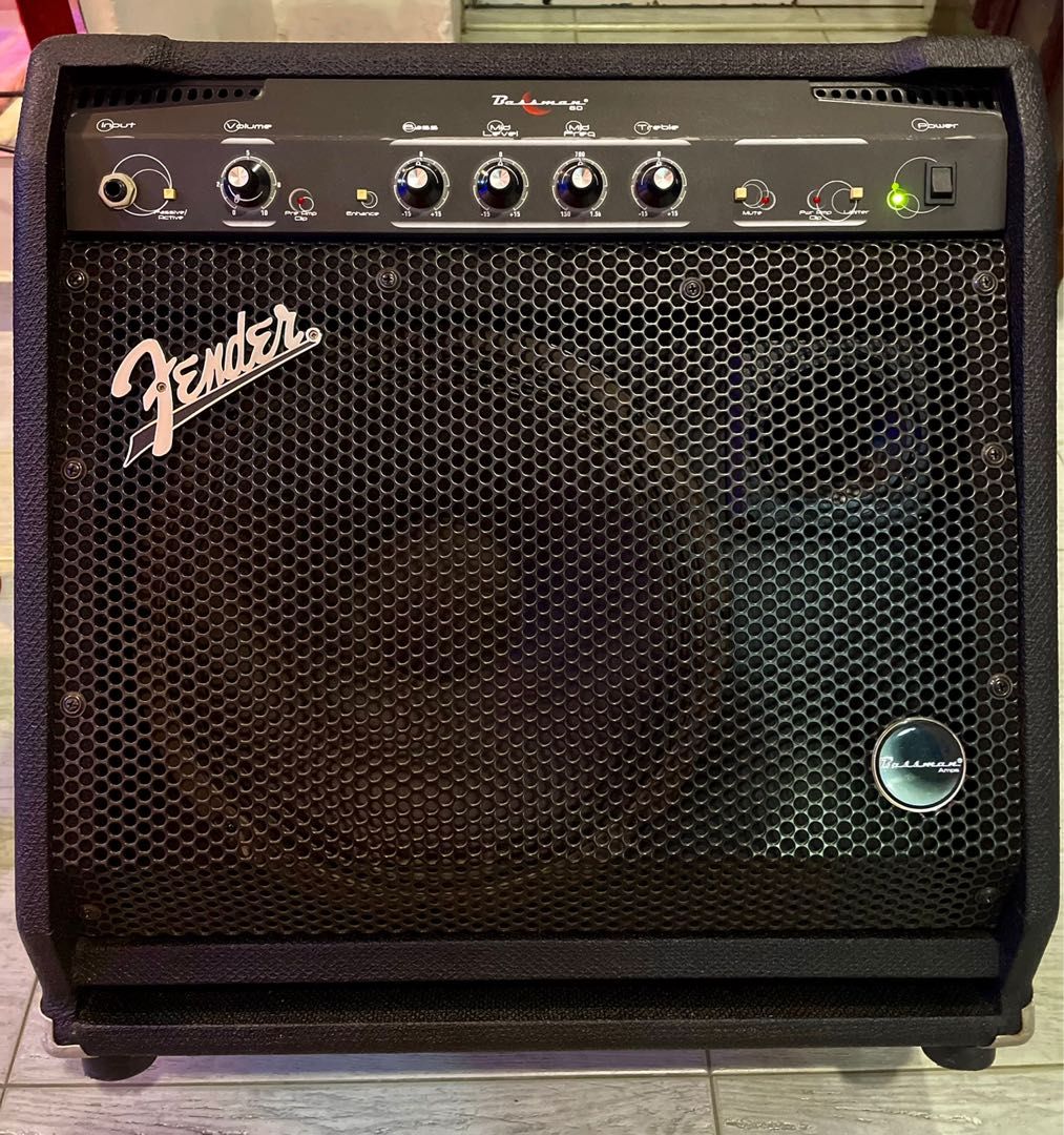 Fender Bassman 60 Bass Amplifier, Audio, Soundbars, Speakers