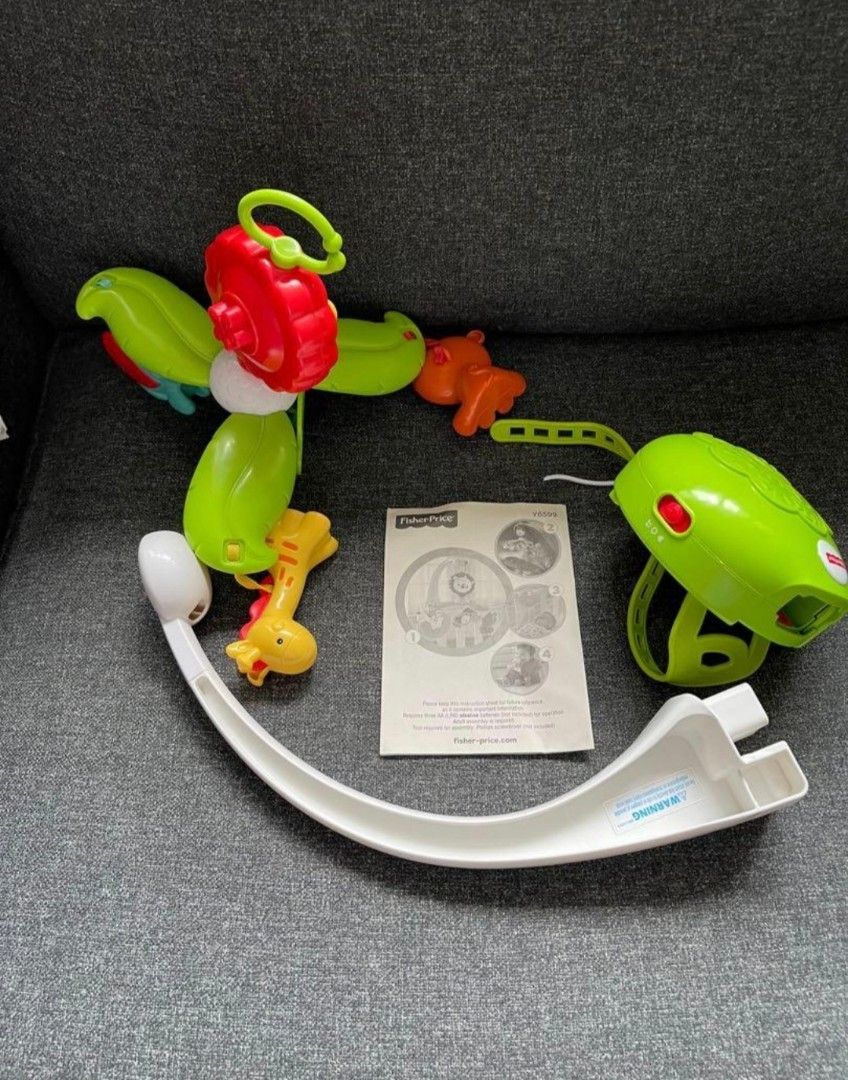 Fisher Price Cot Mobile, Babies & Kids, Baby Nursery & Kids Furniture