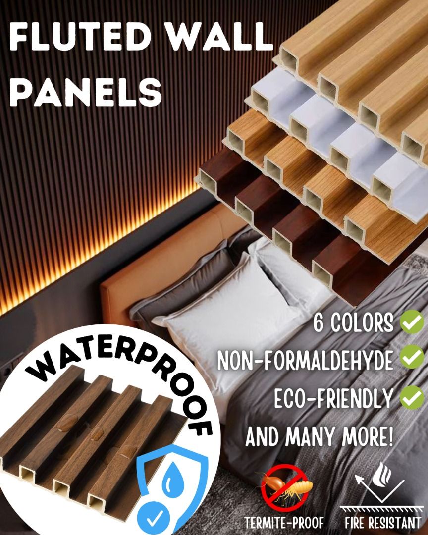LATEST FLUTED WALL PANELS DIRECT CONTRACTOR NONFORMALDEHYDE