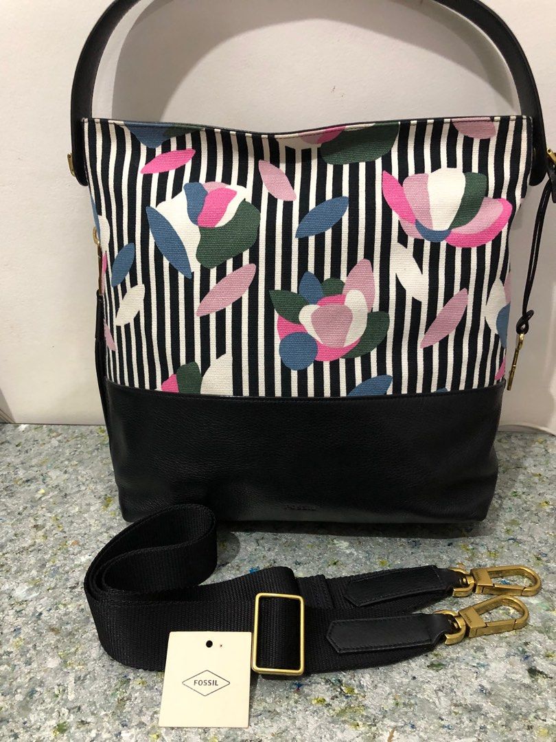 Fossil maya hobo dark floral top